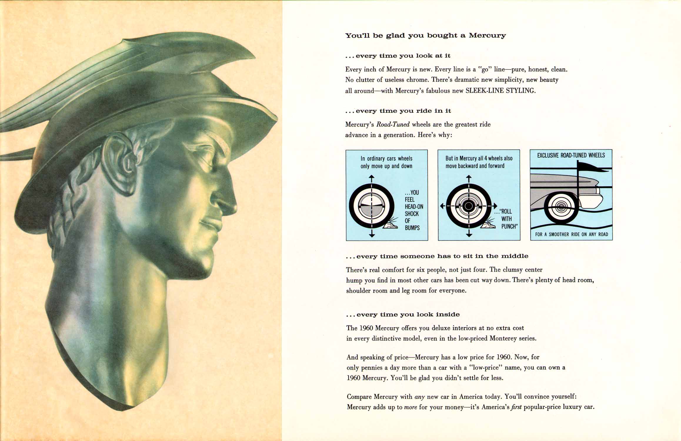 1960 Mercury Brochure Page 9